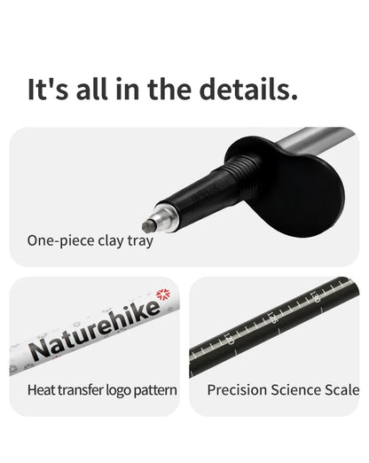 Naturehike Ultralight Carbon Fiber Trekking Poles Walking Sticks Hiking Canes Folding Aluminum Walking Pole Telescopic Sticks
