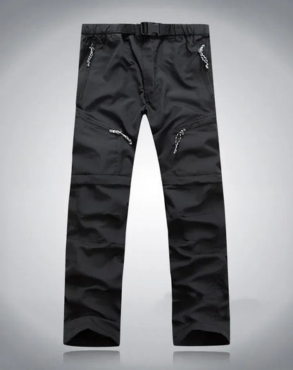 Men's Tactical Pants Detachable Shorts Hiking and Camping Pants Men's Summer Breathable Hunting and Mountaineering Pants