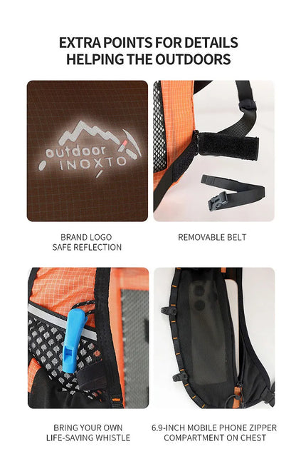 Hiking Backpack for Men and Women, Waterproof Camping Backpack , Lightweight Outdoor Sport Travel Daypack Rucksack for Climbing
