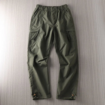 Men's Outdoor Hiking Pants Windproof Waterproof Thin Softshell Cold-Resistant Spring Summer Outdoor Wear Trousers