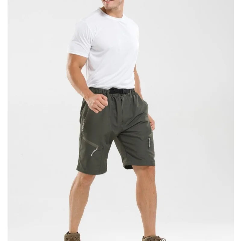 Men's Tactical Pants Detachable Shorts Hiking and Camping Pants Men's Summer Breathable Hunting and Mountaineering Pants